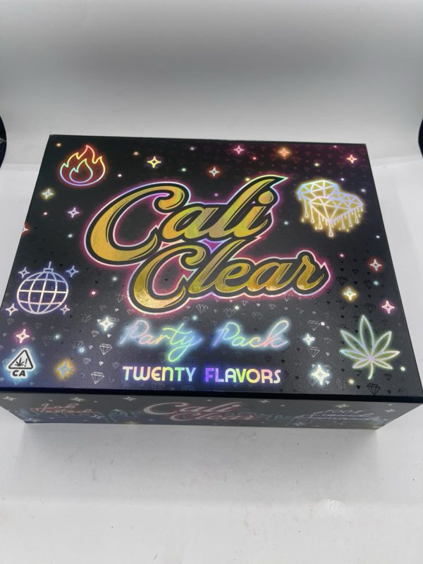 cali clear party pack 2g disposable