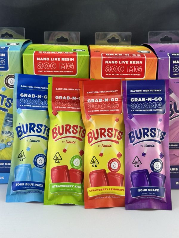 bursts by sauce 800mg