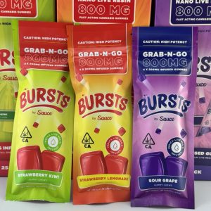 bursts by sauce 800mg