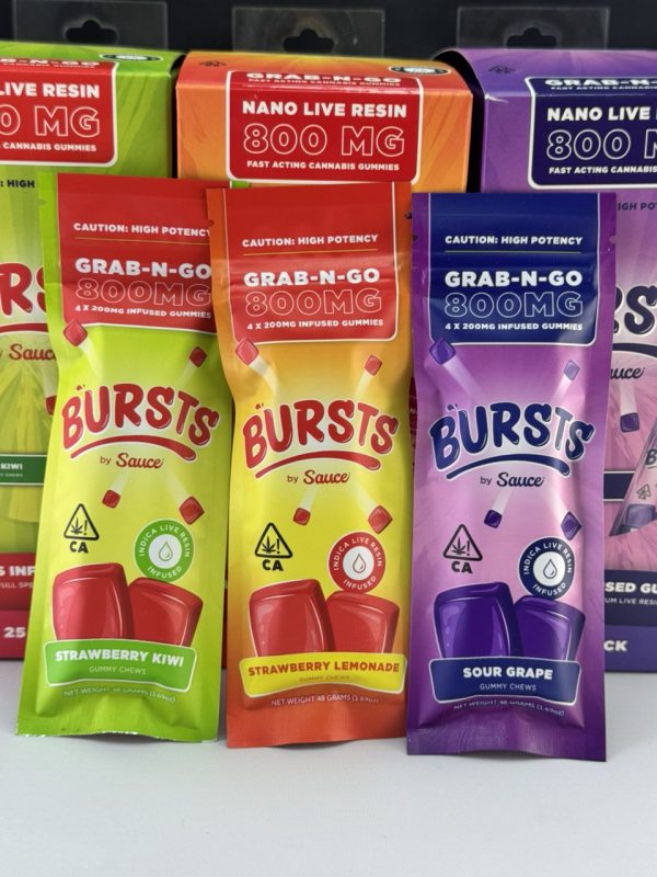 bursts by sauce 800mg