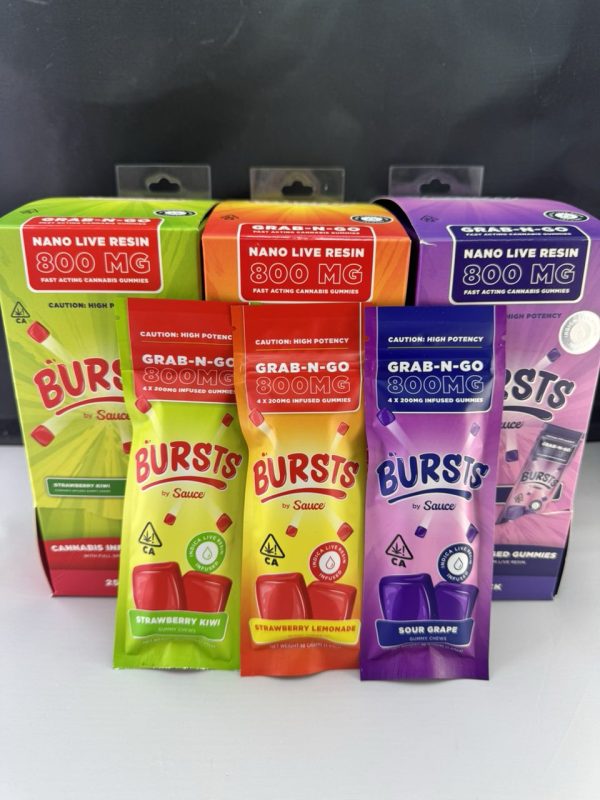 bursts by sauce 800mg