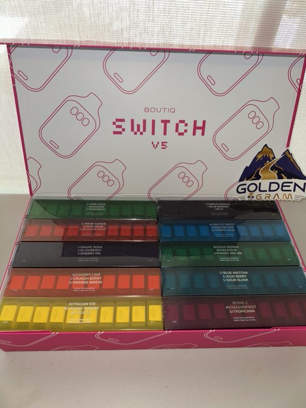 boutiq switch v5 2g disposable