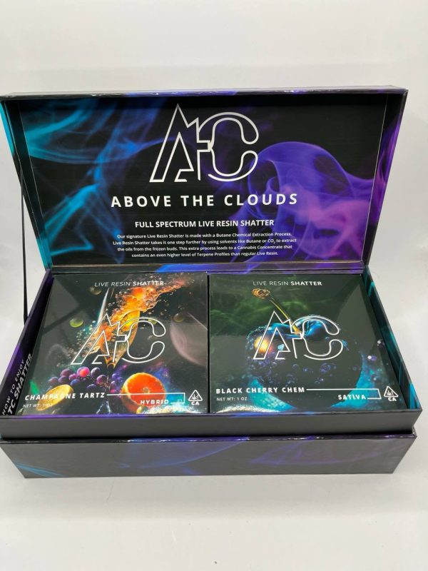 above the clouds live resin