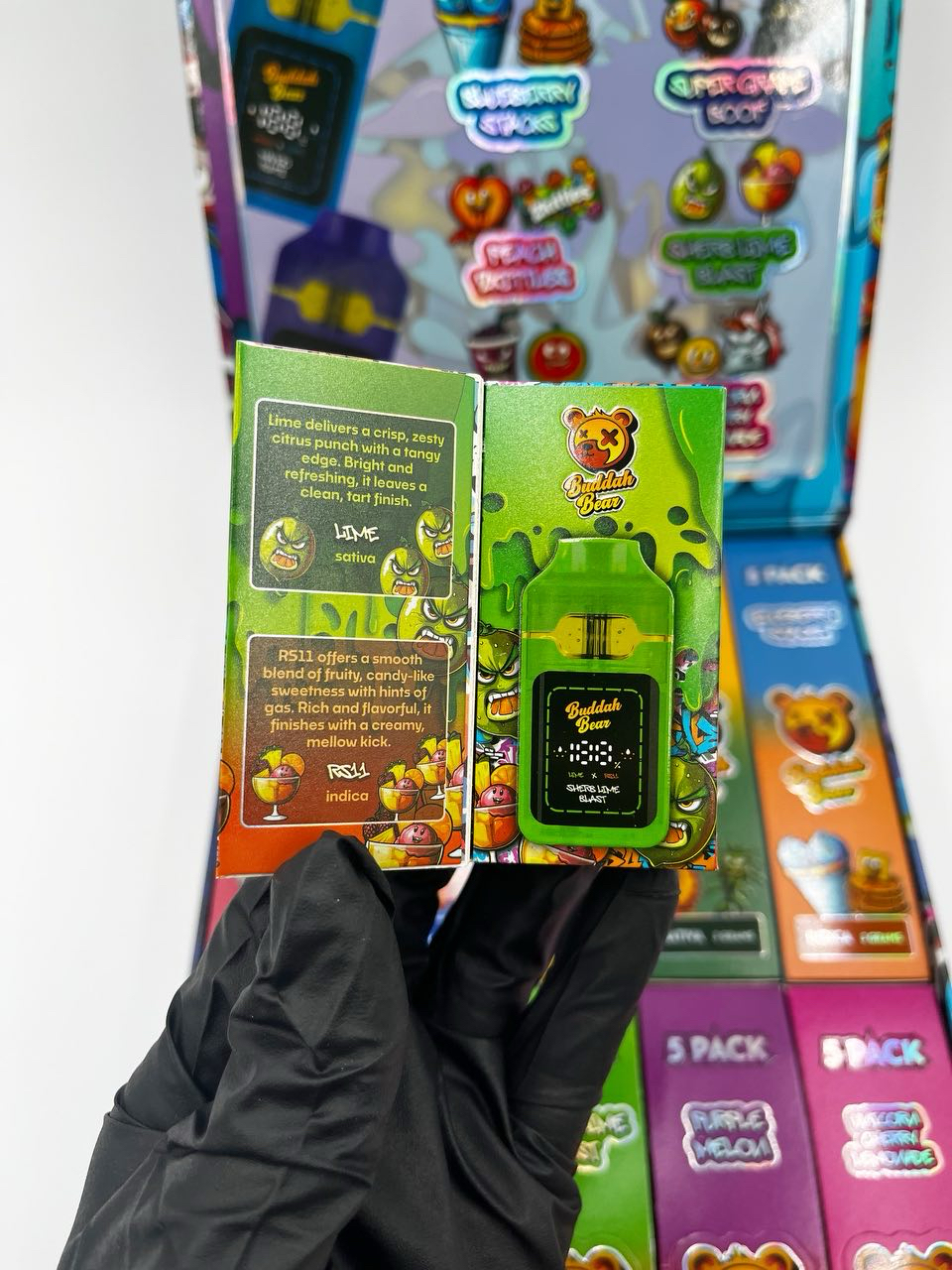 JPEG image-40C1-8999-0B-1 buddah bear dual chamber 2g disposable