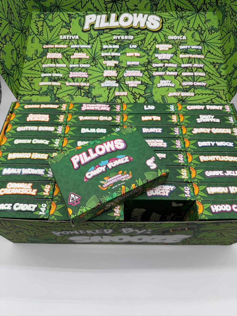 JPEG image-4CD7-80BB-2B-2 buy snooze pillows st patricks edition premium cannabis flower