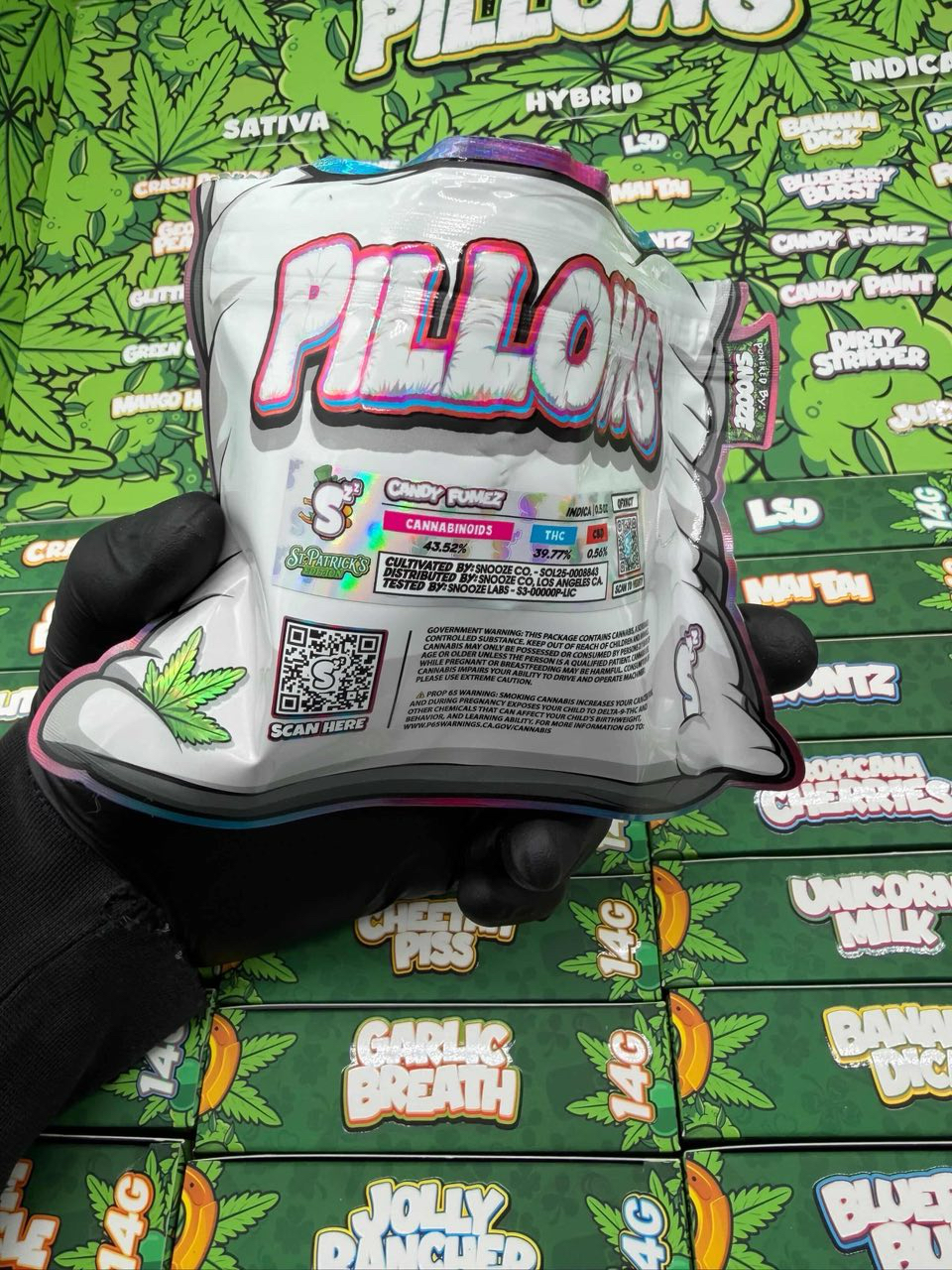 JPEG image-4CD7-80BB-2B-5 buy snooze pillows st patricks edition premium cannabis flower