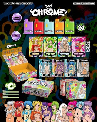 new chrome disposable 2g chrome 2g disposable 3g og chrome disposable